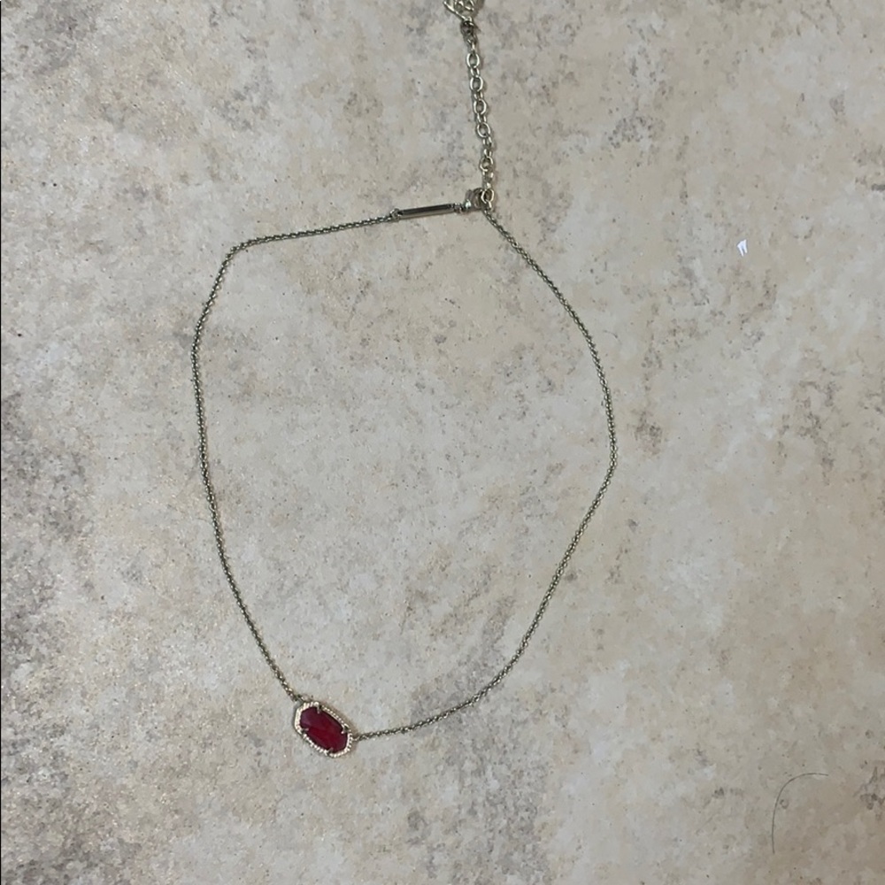 Kendra Scott gold Elisa necklace
